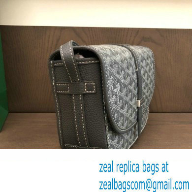 Goyard Belvedere PM Strap Bag Gray