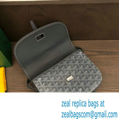 Goyard Belvedere PM Strap Bag Gray