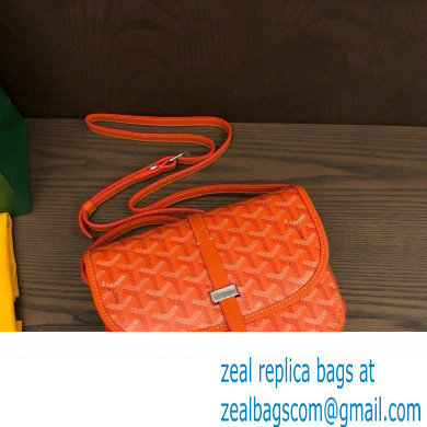 Goyard Belvedere PM Strap Bag Orange