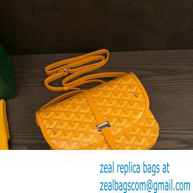 Goyard Belvedere PM Strap Bag Yellow