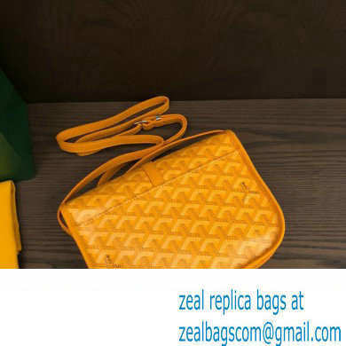 Goyard Belvedere PM Strap Bag Yellow