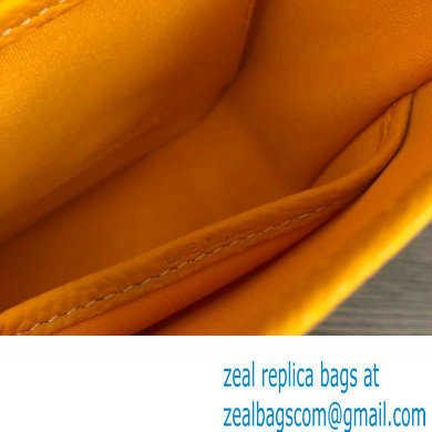 Goyard Belvedere PM Strap Bag Yellow