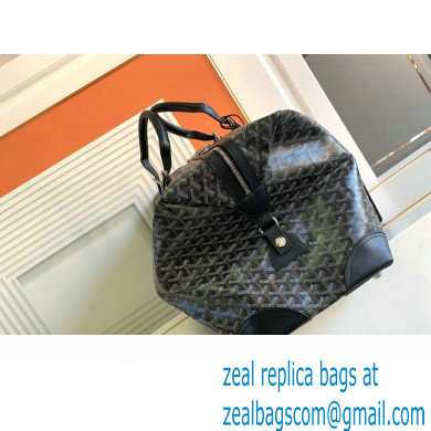 Goyard Boeing Travel 55 Bag Black - Click Image to Close