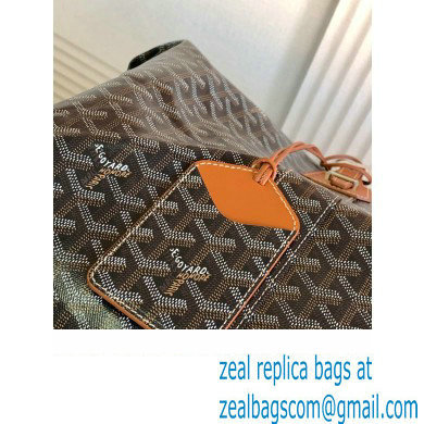 Goyard Boeing Travel 55 Bag Brown