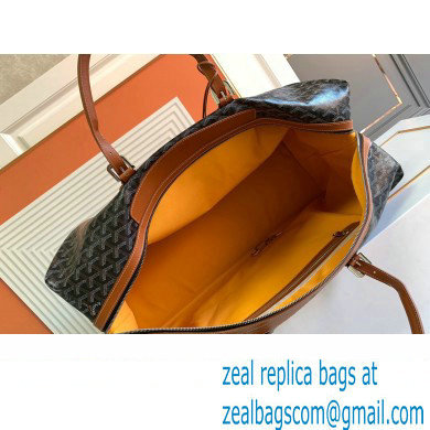 Goyard Boeing Travel 55 Bag Brown