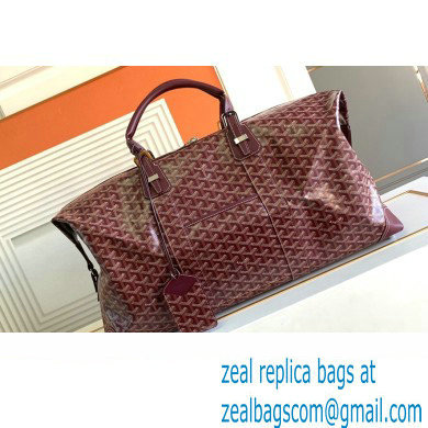 Goyard Boeing Travel 55 Bag Burgundy