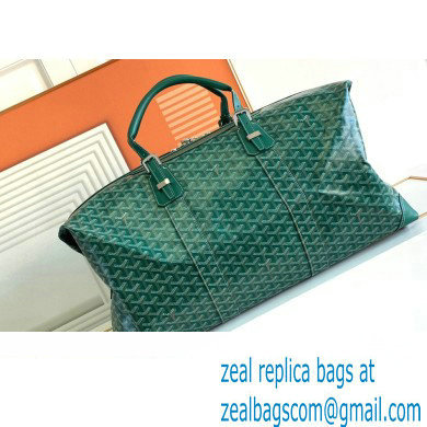 Goyard Boeing Travel 55 Bag Green - Click Image to Close