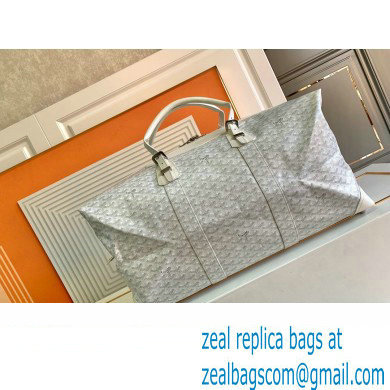 Goyard Boeing Travel 55 Bag White