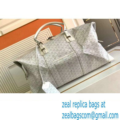 Goyard Boeing Travel 55 Bag White