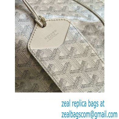 Goyard Boeing Travel 55 Bag White - Click Image to Close