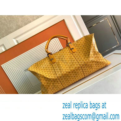 Goyard Boeing Travel 55 Bag Yellow