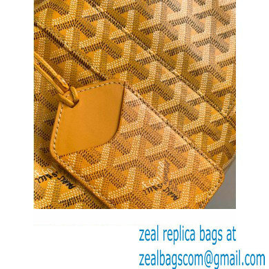 Goyard Boeing Travel 55 Bag Yellow