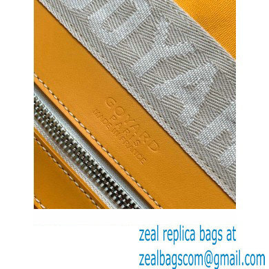 Goyard Boeing Travel 55 Bag Yellow