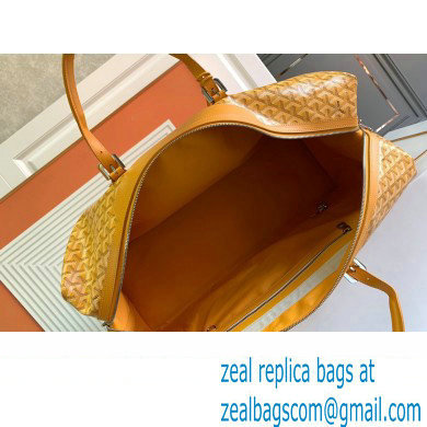 Goyard Boeing Travel 55 Bag Yellow