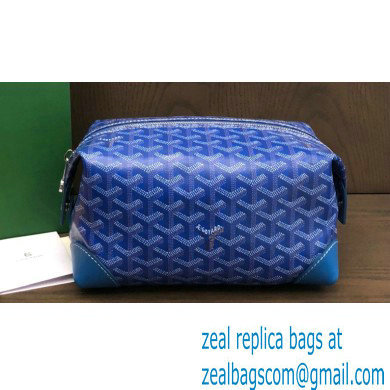 Goyard Bowling 25 Toiletry Bag Blue