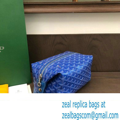 Goyard Bowling 25 Toiletry Bag Blue