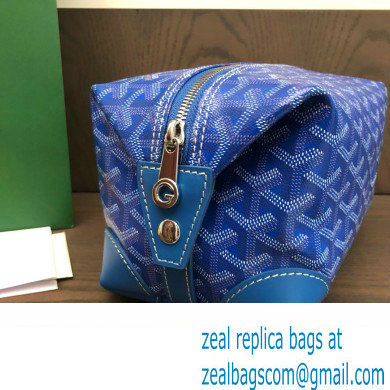 Goyard Bowling 25 Toiletry Bag Blue - Click Image to Close