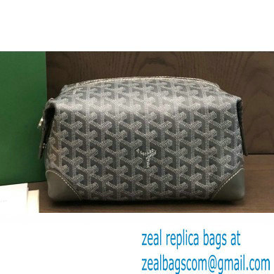 Goyard Bowling 25 Toiletry Bag Gray