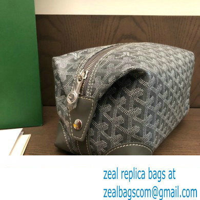 Goyard Bowling 25 Toiletry Bag Gray