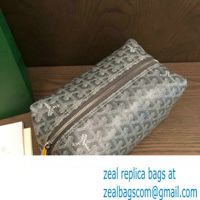 Goyard Bowling 25 Toiletry Bag Gray