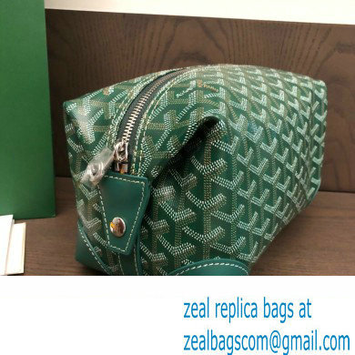 Goyard Bowling 25 Toiletry Bag Green