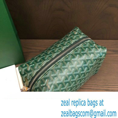 Goyard Bowling 25 Toiletry Bag Green