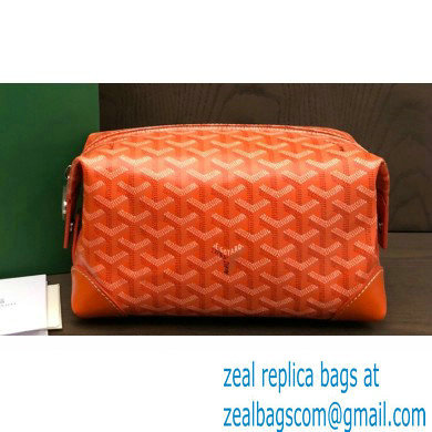 Goyard Bowling 25 Toiletry Bag Orange