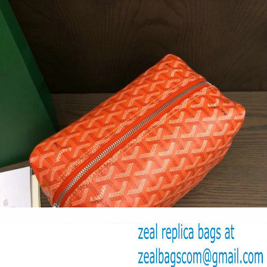 Goyard Bowling 25 Toiletry Bag Orange - Click Image to Close