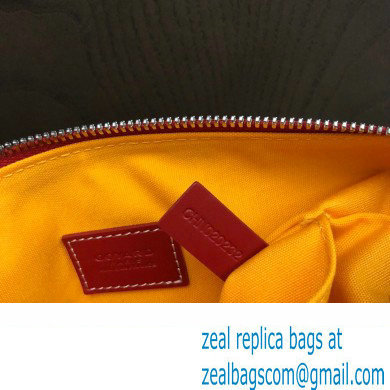 Goyard Bowling 25 Toiletry Bag Red