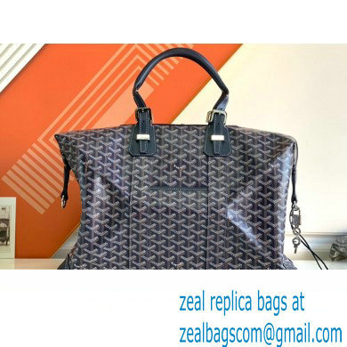 Goyard Bowling 45 Travel Bag Dark Blue