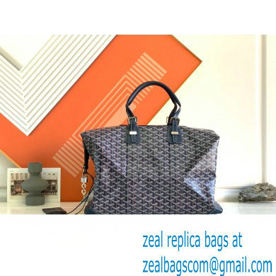 Goyard Bowling 45 Travel Bag Dark Blue