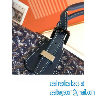 Goyard Bowling 45 Travel Bag Dark Blue