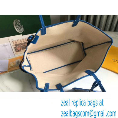 Goyard Chien Gris Pet Tote Bag Blue