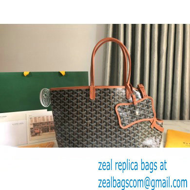 Goyard Chien Gris Pet Tote Bag Brown