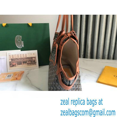 Goyard Chien Gris Pet Tote Bag Brown - Click Image to Close