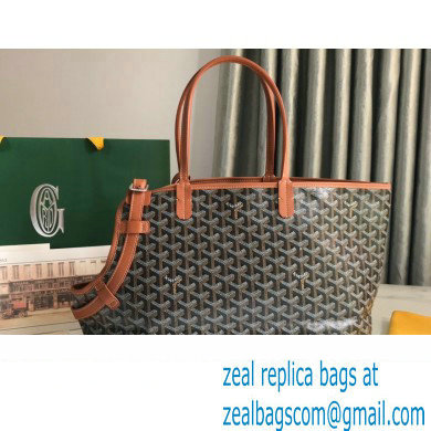 Goyard Chien Gris Pet Tote Bag Brown