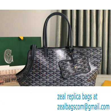 Goyard Chien Gris Pet Tote Bag Dark Blue