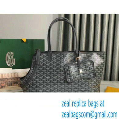 Goyard Chien Gris Pet Tote Bag Gray