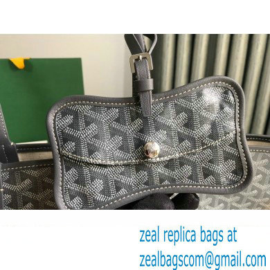 Goyard Chien Gris Pet Tote Bag Gray