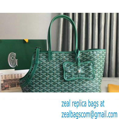 Goyard Chien Gris Pet Tote Bag Green