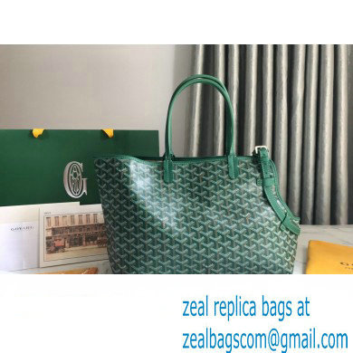 Goyard Chien Gris Pet Tote Bag Green