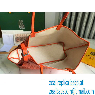 Goyard Chien Gris Pet Tote Bag Orange