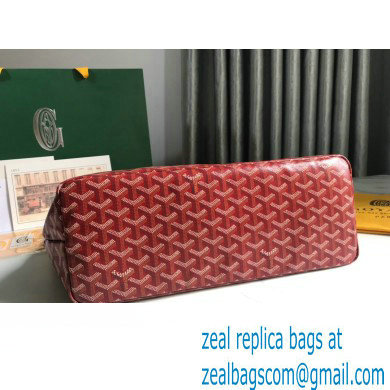 Goyard Chien Gris Pet Tote Bag Red