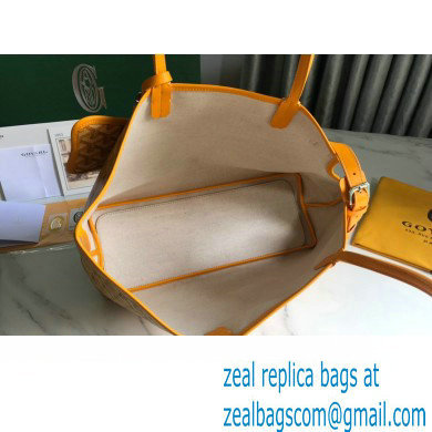 Goyard Chien Gris Pet Tote Bag Yellow - Click Image to Close