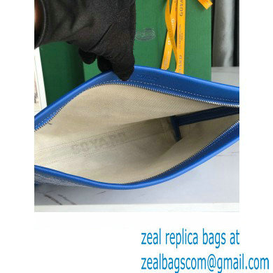 Goyard Conti pouch Clutch Bag Blue - Click Image to Close