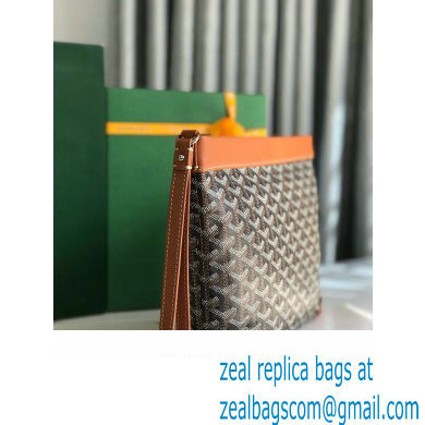 Goyard Conti pouch Clutch Bag Brown