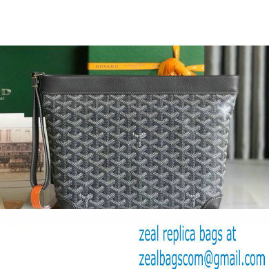 Goyard Conti pouch Clutch Bag Gray