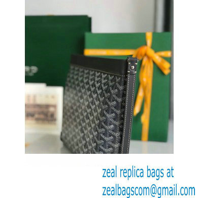 Goyard Conti pouch Clutch Bag Gray