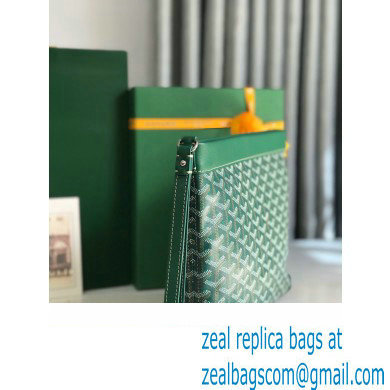 Goyard Conti pouch Clutch Bag Green