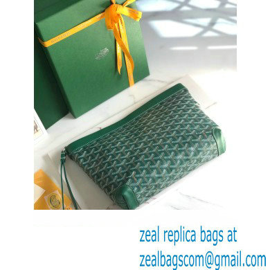 Goyard Conti pouch Clutch Bag Green